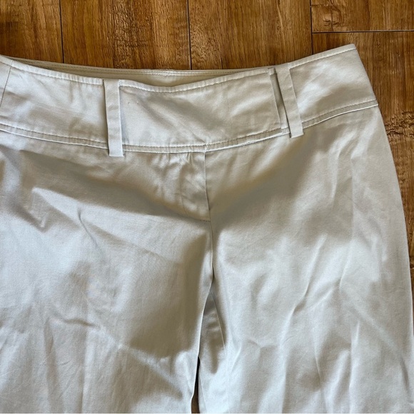 ANN TAYLOR Women’s Tan Capri Signature Fit Low on Waist Pant Size 4 - Picture 2 of 9